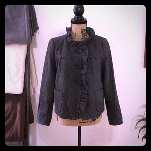 JCrew Gray Wool Jacket